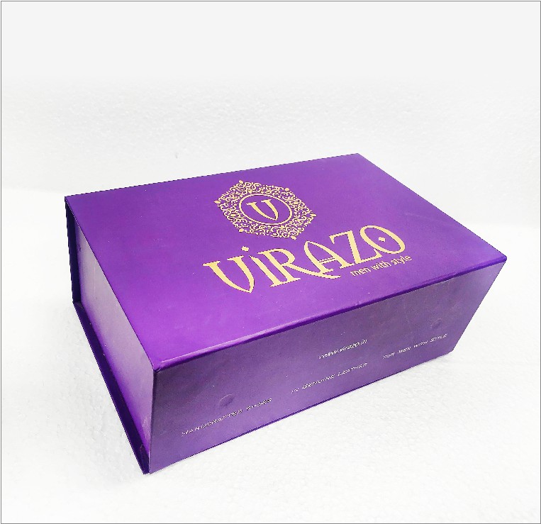 Rigid packaging box 